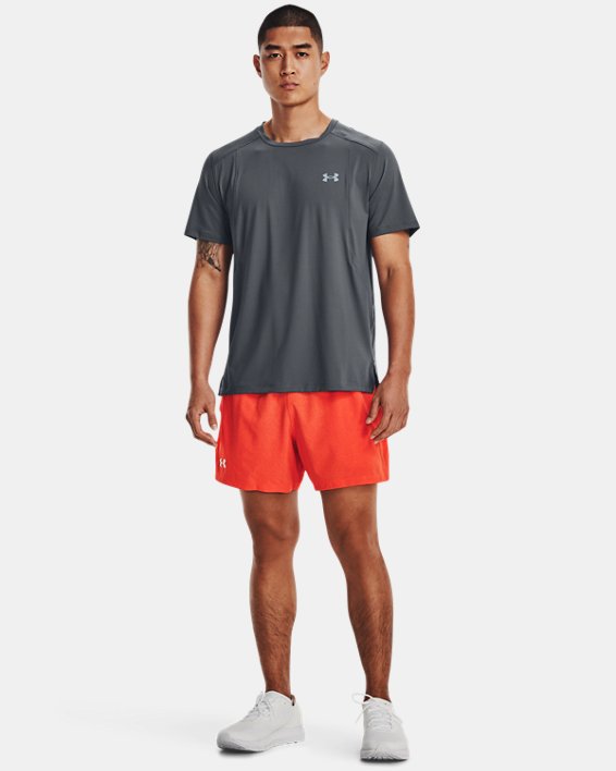 Men's UA SpeedPocket 5" Shorts, Orange, pdpMainDesktop image number 2